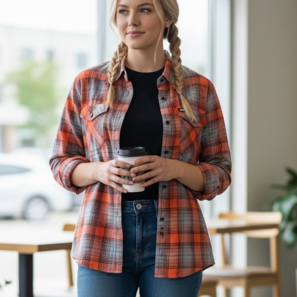 💚DIXXON “The Godfrey” flannel shirt